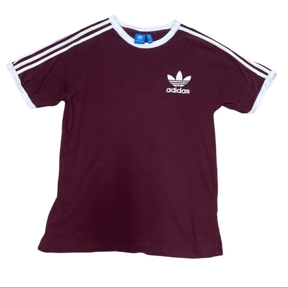 Adidas Power Berry 3stripes Tee Size 